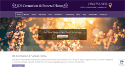 Desktop Screenshot of icsfuneralservices.com